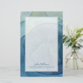 Jouw naam toevoegen | Evolserende installaties Briefpapier (Staand voorkant)