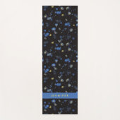 Jouw naam toevoegen | Floral van de wind Yogamat (Voorkant)