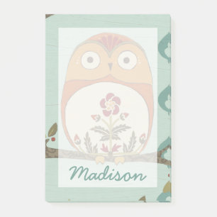 Jouw naam toevoegen   Forest Whimsy II Post-it® Notes
