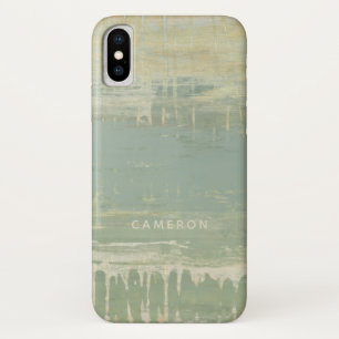 Jouw naam toevoegen   Gemuteerde horizon iPhone X Hoesje