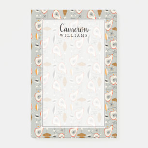 Jouw naam toevoegen   Geometrisch Blauwgroen en bl Post-it® Notes