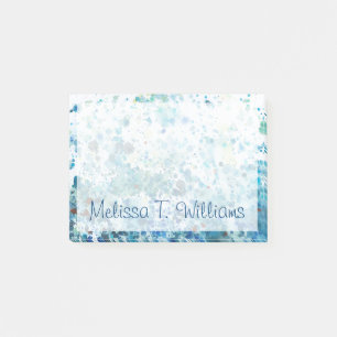 Jouw naam toevoegen   Gespikkeld Zee I Post-it® Notes