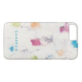 Jouw naam toevoegen | Glitterati I Abstract afdruk Case-Mate iPhone Case (Achterkant (Horizontaal))