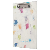 Jouw naam toevoegen | Glitterati I Abstract afdruk Klembord (Links)