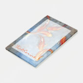 Jouw naam toevoegen | Graceful Koi II Post-it® Notes (Schuin)