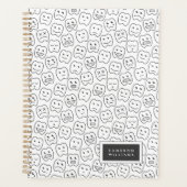 Jouw naam toevoegen | Happy Teeth Pattern Planner (Voorkant)
