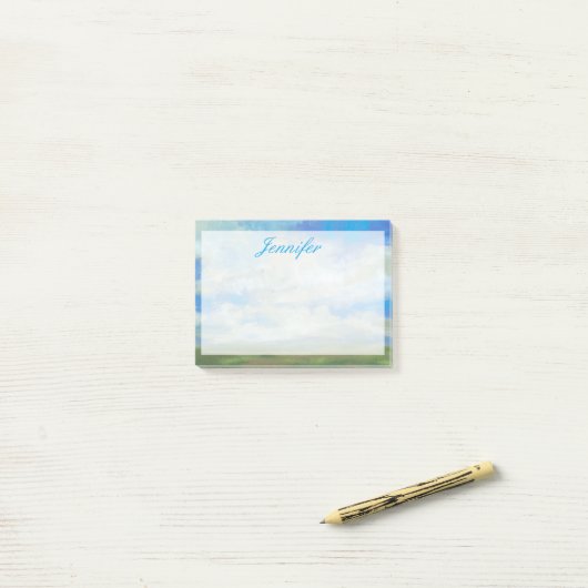 Jouw naam toevoegen | Helderdag I Post-it® Notes (Op bureau)