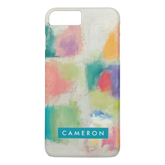 Jouw naam toevoegen | Horizontale keelsteen Case-Mate iPhone Case (Achterkant)