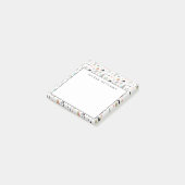 Jouw naam toevoegen | Houtboomdieren en Indiase jo Post-it® Notes (Schuin)