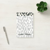 Jouw naam toevoegen | Invariabele I | Zwarte Water Post-it® Notes (Kantoor)