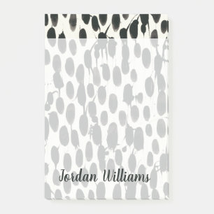 Jouw naam toevoegen   Invariabele I   Zwarte Water Post-it® Notes