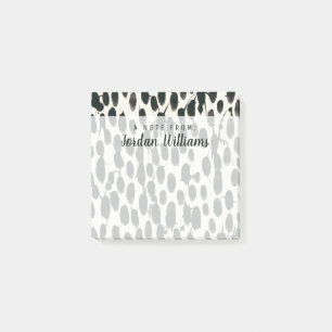 Jouw naam toevoegen Invariabele I Zwarte Water Post-it® Notes