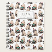 Jouw naam toevoegen/Jaar | Puppy Pugs | Aspiring U Planner (Voorkant)