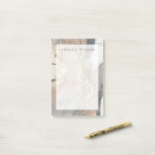 Jouw naam toevoegen | Jouw namen toevoegen | Golde Post-it® Notes (Op bureau)