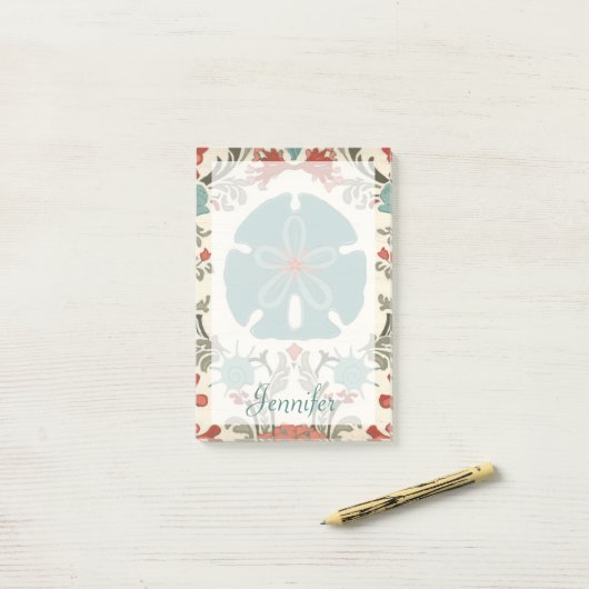 Jouw naam toevoegen | Kustzone II Post-it® Notes (Op bureau)