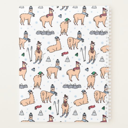 Jouw naam toevoegen | Llama's in Petten en kruider Planner (Achterkant)