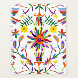 Jouw naam toevoegen Modern Otomi Design II Planner
