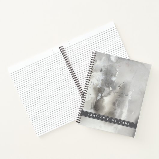 Jouw naam toevoegen | Mystieke objecten — grijs Notitieboek (Binnen)