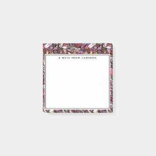 Jouw naam toevoegen Nail Studio Pattern Post-it® Notes