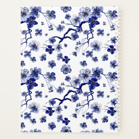 Jouw naam toevoegen | Oriental Sakura Branch Patte Planner (Achterkant)