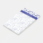 Jouw naam toevoegen | Oriental Sakura Branch Patte Post-it® Notes (Schuin)