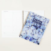 Jouw naam toevoegen | Paars microbe-patroon Planner (Display)
