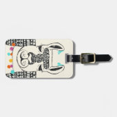 Jouw naam toevoegen | Partij Llama - Portret Bagagelabel (Voorkant horizontaal)