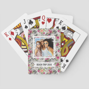 Jouw naam toevoegen Patroon met proefdrukken Pokerkaarten