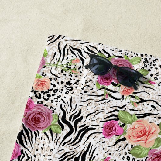 Jouw naam toevoegen | Patroon met proefdrukken Strandlaken (In situ)