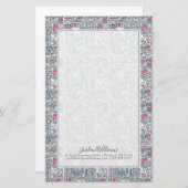 Jouw naam toevoegen | Patroon voor tandheelkundige Briefpapier (Voorkant / Achterkant)