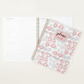 Jouw naam toevoegen | Polka Dot Circle Pattern Planner (Display)