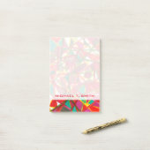 Jouw naam toevoegen | Prismatische II Post-it® Notes (Op bureau)