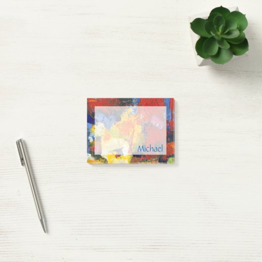 Jouw naam toevoegen | Race Day Post-it® Notes (Kantoor)