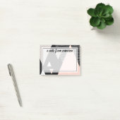 Jouw naam toevoegen | Scandi Mountain Peak Design Post-it® Notes (Kantoor)