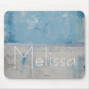 Jouw naam toevoegen   Silver Aura Muismat