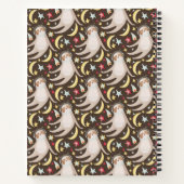 Jouw naam toevoegen | Sleuf Astronaut Pattern Notitieboek (Achterkant)