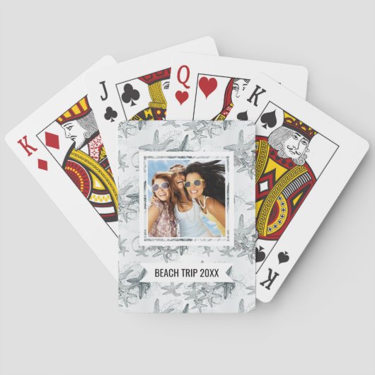 Jouw naam toevoegen | Starvis op het Zee Speelkaarten (Achterkant)