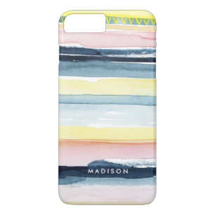 Jouw naam toevoegen   Sunset Stream I iPhone 8 Plus / 7 Plus Hoesje