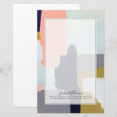 Jouw naam toevoegen | Taal Briefpapier (Voorkant / Achterkant)