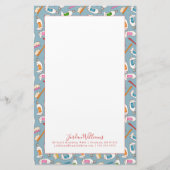 Jouw naam toevoegen | Tandenborstel- en tandpastea Briefpapier (Voorkant)