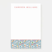 Jouw naam toevoegen | Tandenborstel- en tandpastea Post-it® Notes (Voorkant)