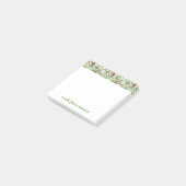 Jouw naam toevoegen | Tropische Waterverf Slotpatr Post-it® Notes (Schuin)