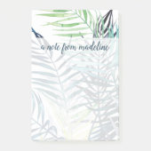 Jouw naam toevoegen | Twilight-palmen - Tropische Post-it® Notes (Voorkant)