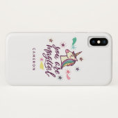 Jouw naam toevoegen | U bent Magisch Case-Mate iPhone Case (Achterkant (horizontaal))