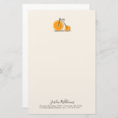 Jouw naam toevoegen | Vitamine | Florent Bodart Briefpapier (Voorkant / Achterkant)