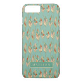 Jouw naam toevoegen | Waterverf Vuurpatroon Case-Mate iPhone Case (Achterkant)