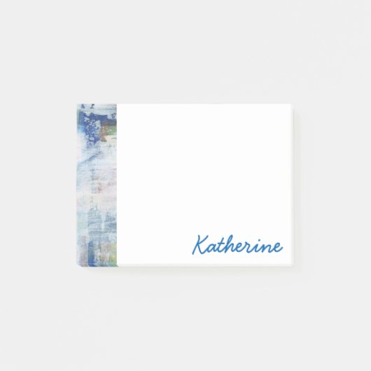 Jouw naam toevoegen | Witte was III Post-it® Notes (Voorkant)