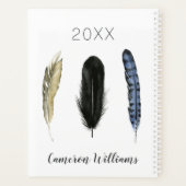 Jouw naam toevoegen | Zachte veren I Planner (Achterkant)