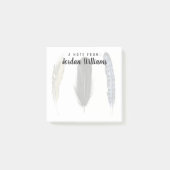 Jouw naam toevoegen | Zachte veren I Post-it® Notes (Voorkant)