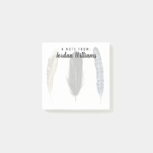 Jouw naam toevoegen   Zachte veren I Post-it® Notes